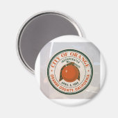 Landkreis, ca., USA Magnet (Vorderseite/Rückseite)