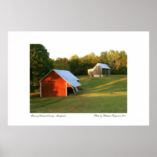 Landkreis Calvert, Maryland Poster (Vorne)