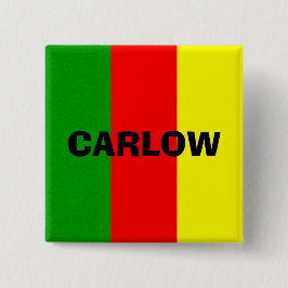 Landkreis-Carlow-Flag-Abzeichen Button