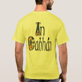 Landkreis Cavan (Gälisch) Kells Initialen T-Shirt (Rückseite)