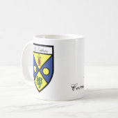 Landkreis Cavan Karten-u. Wappen-Tassen Kaffeetasse (Vorderseite Links)
