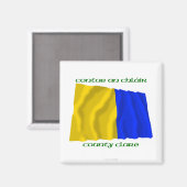Landkreis Clare Colors Magnet (Vorderseite/Rückseite)