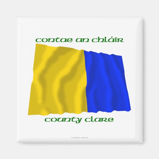 Landkreis Clare Colors Magnet (Vorne)