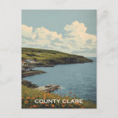 Landkreis Clare Irland Postkarte (Vorderseite)
