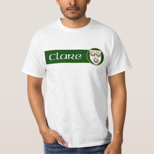 Landkreis Clare. Irland T-Shirt (Vorderseite)