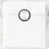 Landkreis Cork Celtic Wedding Vielen Dank Runder Aufkleber (Tasche)