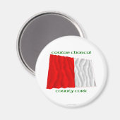 Landkreis Cork Colors Magnet (Vorderseite/Rückseite)
