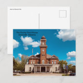 Landkreis Courthouse, Greenville, Alabama Postkarte (Vorne/Hinten)