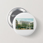 Landkreis Courthouse, Raleigh, North Carolina Button (Vorne & Hinten)