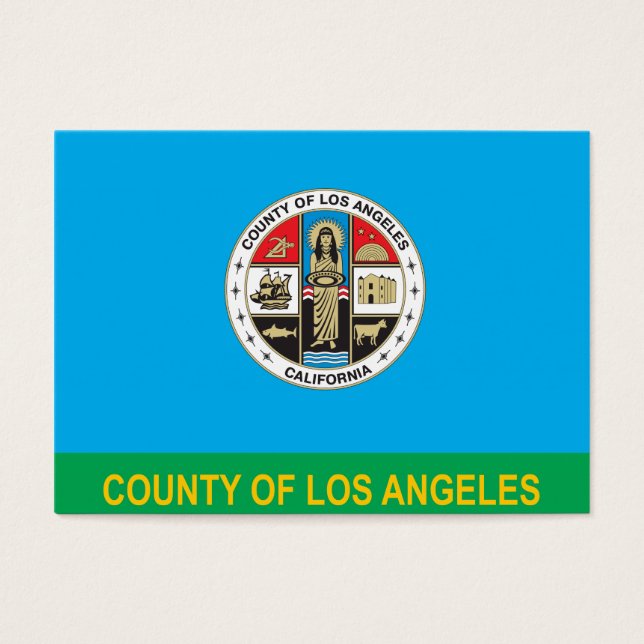 Landkreis der Los Angeles Fahne (Vorderseite)