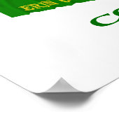 Landkreis Derry Flags Poster (Ecke)