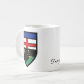 Landkreis Derry Karten-u. Wappen-Tassen Kaffeetasse (Vorderseite Links)