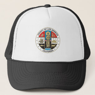 Landkreis des Siegels Los Angeles Truckerkappe