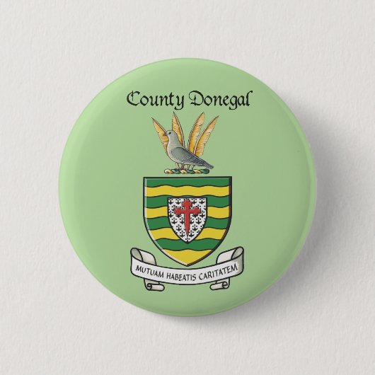 Landkreis Donegal Button (Vorderseite)