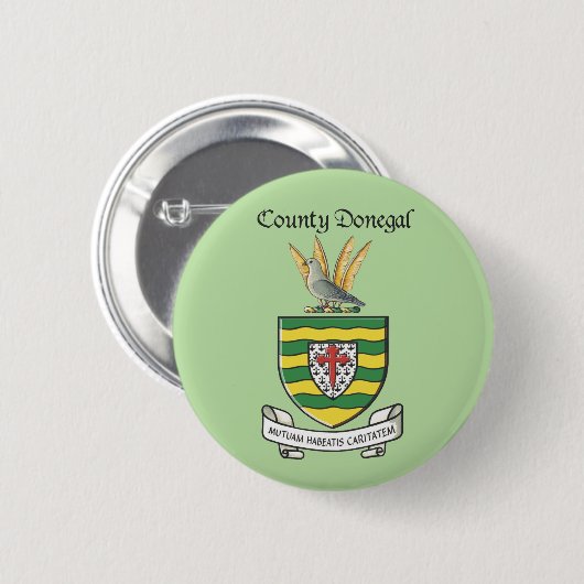 Landkreis Donegal Button (Vorne & Hinten)
