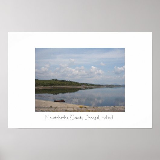 Landkreis Donegal, Irland. Poster (Vorne)