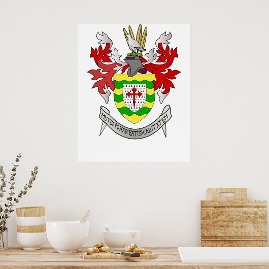 Landkreis Donegal, Irland Poster (Küche)