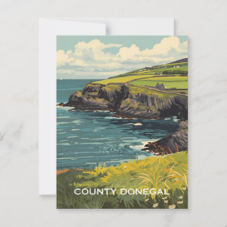 Landkreis Donegal Irland Postkarte