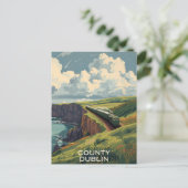 Landkreis Dublin Postkarte (Stehend Vorderseite)