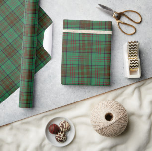 Landkreis Dublin Tartan Geschenkpapier