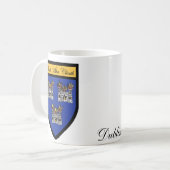 Landkreis-Dublinkarten-u. -Wappen-Tassen Kaffeetasse (Vorderseite Links)