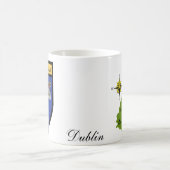 Landkreis-Dublinkarten-u. -Wappen-Tassen Kaffeetasse (Mittel)