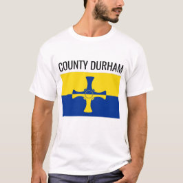 Landkreis Durham // English Landkreis Flag T-Shirt