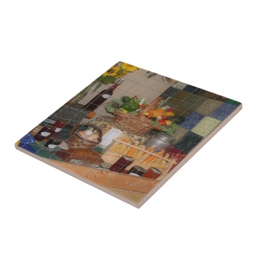 Landkreis Fair Ernte Display Fliese (Seite)