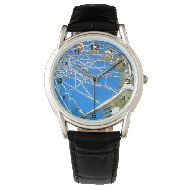 Landkreis Fair Ferris Wheel Armbanduhr (Vorderseite)