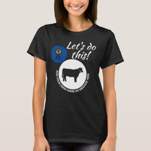Landkreis Fair Livestock Market Steve Dark T-Shirt