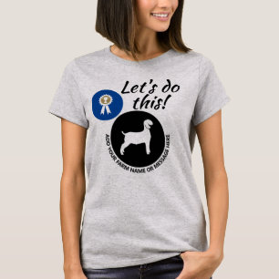 Landkreis Fairer Viehmarkt Wetterziege T-Shirt
