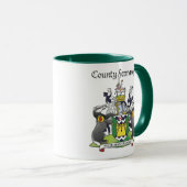 Landkreis Fermanagh Tasse (VorderseiteRechts)