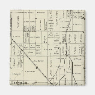 Landkreis Fresno, Kalifornien 12 Magnet