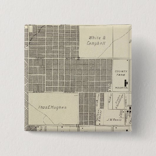 Landkreis Fresno, Kalifornien 18 Button (Vorderseite)