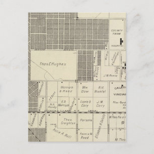 Landkreis Fresno, Kalifornien 18 Postkarte