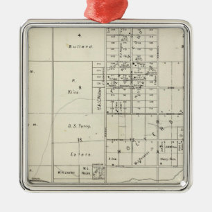 Landkreis Fresno, Kalifornien 24 Silbernes Ornament