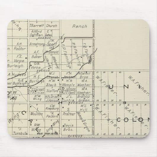 Landkreis Fresno, Kalifornien 35 Mousepad (Vorne)