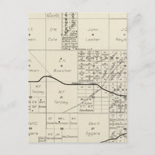 Landkreis Fresno, Kalifornien 4 Postkarte