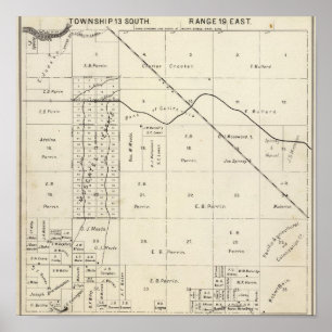 Landkreis Fresno, Kalifornien 7 Poster
