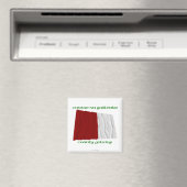 Landkreis Galway Colors Magnet (In Situ (Geschirrspüler))