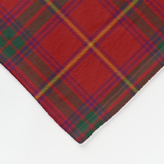 Landkreis-Galway-IrenTartan Fleecedecke (Ecke)