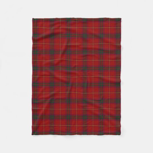 Landkreis-Galway-IrenTartan Fleecedecke (Vorderseite)