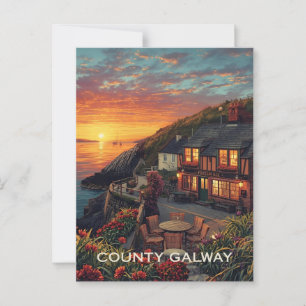 Landkreis Galway Postcard Postkarte