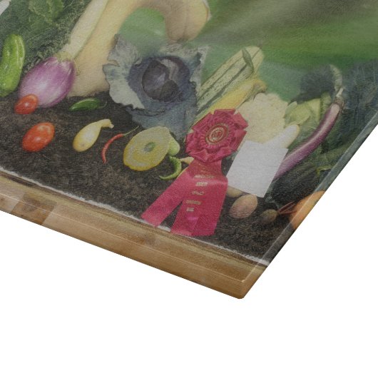 Landkreis - Gemüsematerial Schneidebrett (Ecke)