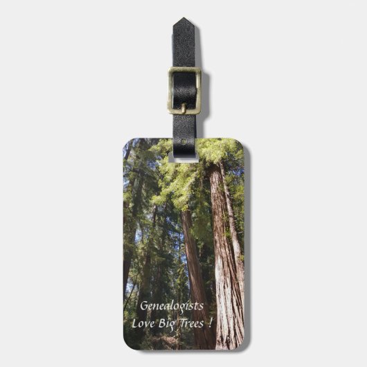 Landkreis Genealogische Gesellschaft Gepäckmarke Gepäckanhänger (Vorderseite vertikal)