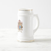 Landkreis Görz und Gradiska Bierglas (VorderseiteRechts)