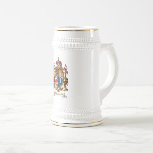 Landkreis Görz und Gradiska Bierglas (VorderseiteRechts)