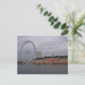 Landkreis Hall - London Eye - Postkarte (Stehend Vorderseite)