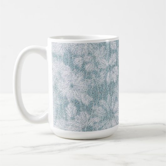 Landkreis Hütte Velvety Blue Daisy Kaffeetasse (Links)