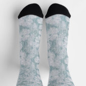 Landkreis Hütte Velvety Blue Daisy Socken (Oben)